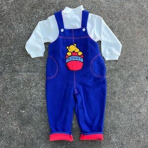Vintage Winnie The Pooh overalls